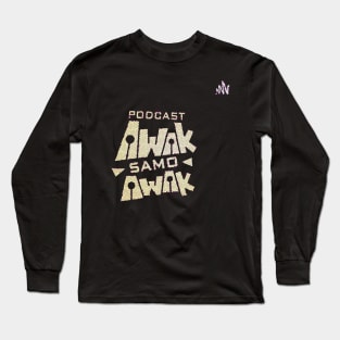 podcast awak samo awak stained glass Long Sleeve T-Shirt